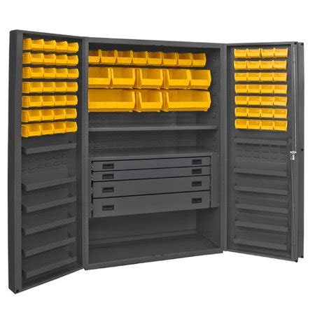 Durham Heavy Duty Welded 14 Gauge Steel Cabinet with 14 